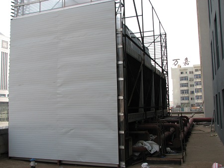 沈阳德郡豪生酒店冷却塔噪声治理、通风机噪声治理及油烟净化器项目完工