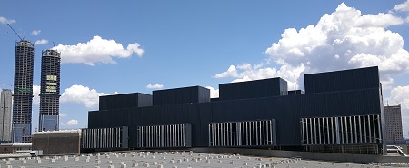 沈阳铁路局调度所冷却塔噪声控制项目达到 《社会生活环境噪声排放标准》一类地区标准