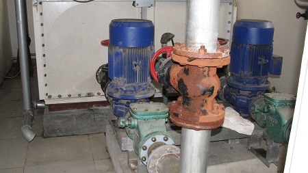 公司为鞍山市铁东区政府地下泵房 噪声与振动控制进行声学服务