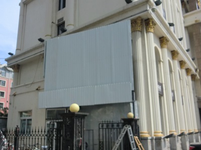 沈阳大连渔港酒店冷冻机 噪声控制项目完工