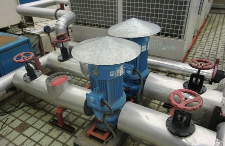 辽宁省环境监测实验中心空调机组循环水泵 噪声与振动控制项目完工